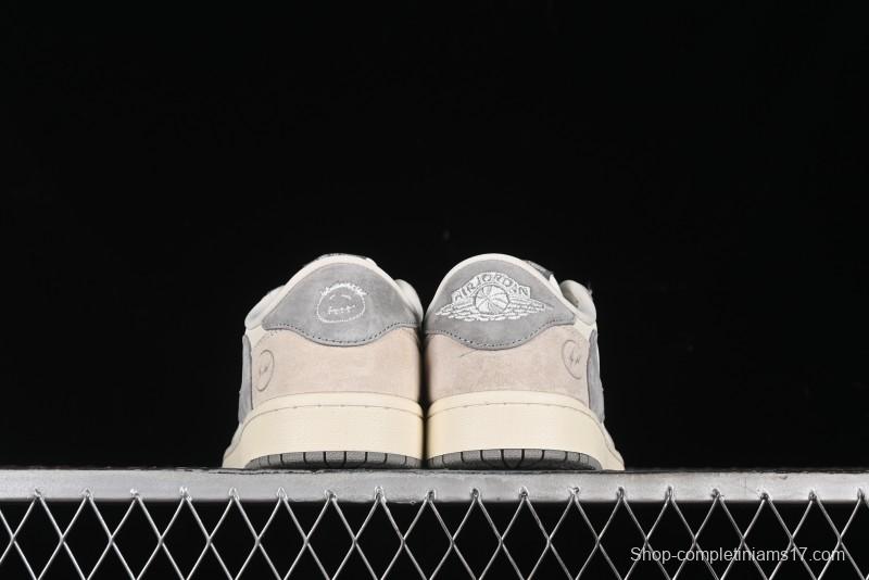 Nike Travis Scott x Fragment Design x Air Jordan 1 Low OG SP Sneakers - JH6088-612