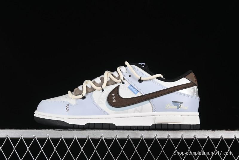 Nike Dunk Low Panda Prank Heartbeat Email SB Low-top Casual Sneakers - DD1391-100