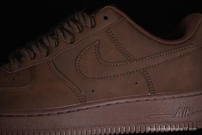 Nike Air Force 1 '07 Low Customized Hemp Rope Casual Sneakers - CW2288-111