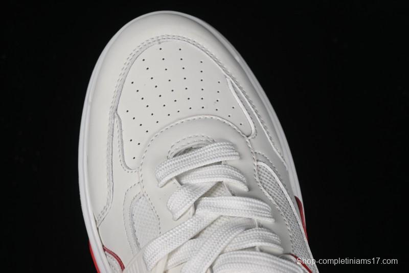 Christian Louboutin Astroloubi Comfortable Fashion Low-Top Sneakers White Red - X.D4