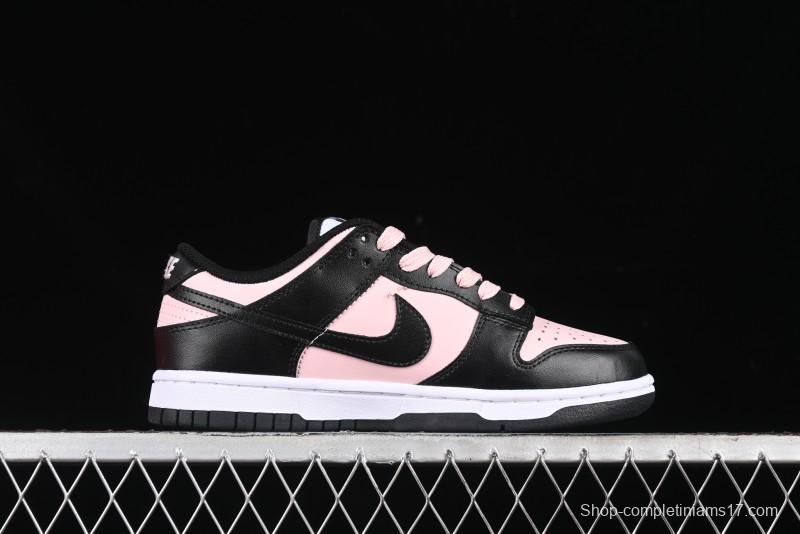 Nike SB Dunk Low Casual Skate Shoes in Black Pink - CW1590-100