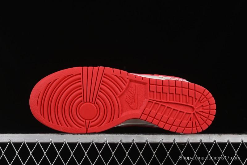 Nike SB Dunk Low Supreme Collaboration Anniversary Customized Low-Top Casual Sneakers - KK1688-031