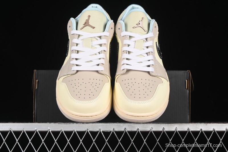 Nike Air Jordan 1 Low Retro Basketball Shoes with Classic Design - HQ3440-101