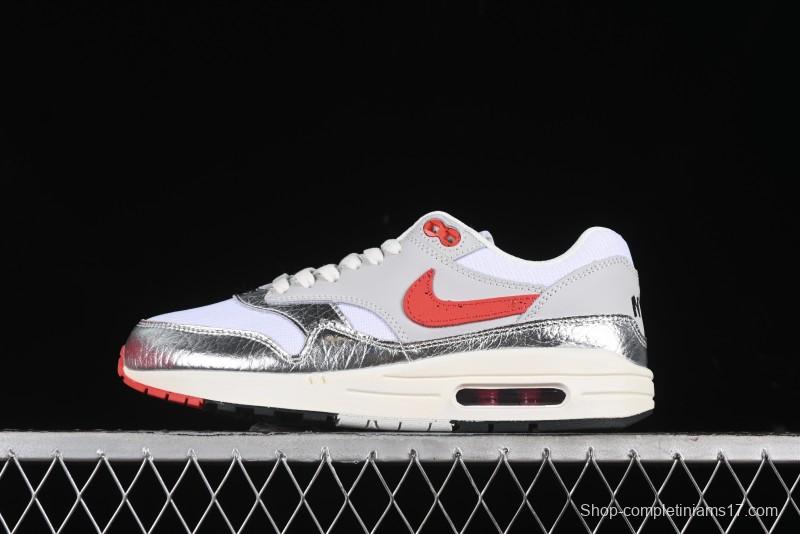 Nike Air Max 1 Retro Running Shoes with Half-Sole Air Cushion - HF7746-100