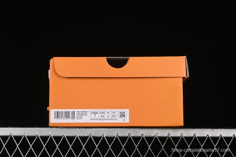 Nike Travis Scott x Fragment Design x Air Jordan 1 Low OG SP AJ1 LV Collaboration - LX1988-105