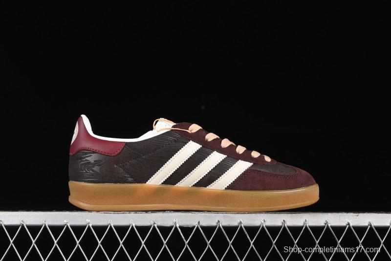 Adidas Originals Gazelle Indoor Retro Casual Slip-Resistant Wear-Resistant Low-Top Sneakers - JP5671