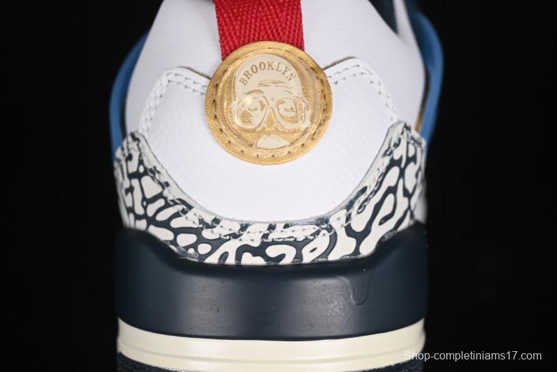 Nike Jordan Spizike Low AJ Hybrid Elements White Blue Culture Casual Sneakers - HM3712-164