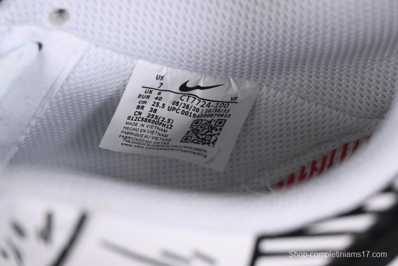 Nike Air Force 1 '07 Low Custom Casual Sneakers with Black and White Manga-Style Hand-Drawn Function Formulas - CT7724-111