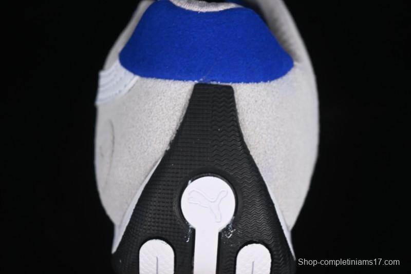 Puma Sparco Future Round Toe Lace-Up Leather Fabric Low-Top Lifestyle Casual Shoes - 307936-02