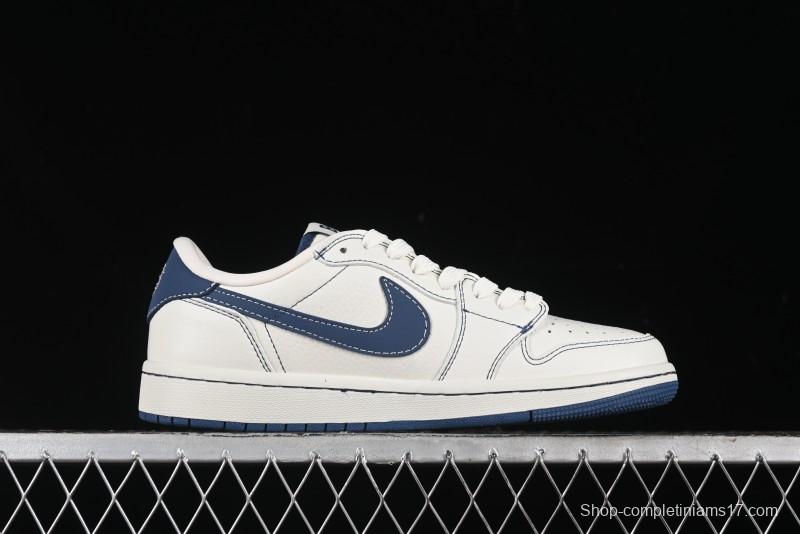 Nike Travis Scott x Fragment Design x Air Jordan 1 Low OG SP AJ1 Bape Collaboration - CH6336-008