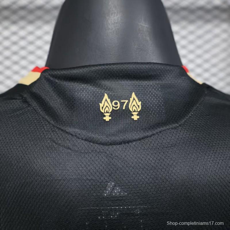 Player Version 25/26 Liverpool Third Black Jersey