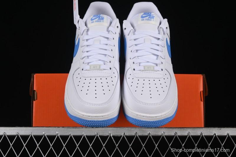 Nike Air Force 1 '07 Low Casual Sneakers with Full-Length Air Cushion - DC9486-104