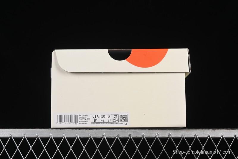 Nike Travis Scott x Fragment Design x Air Jordan 1 Low OG SP AJ1 Sneakers - CH6336-007