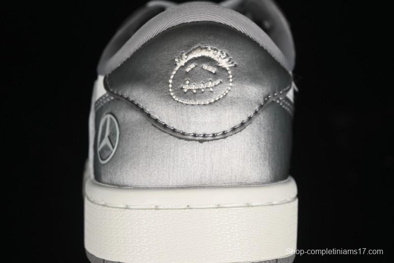 Nike Travis Scott x Fragment Design x Air Jordan 1 Low OG SP AJ1 Culture Casual Sneakers - AG3702-802