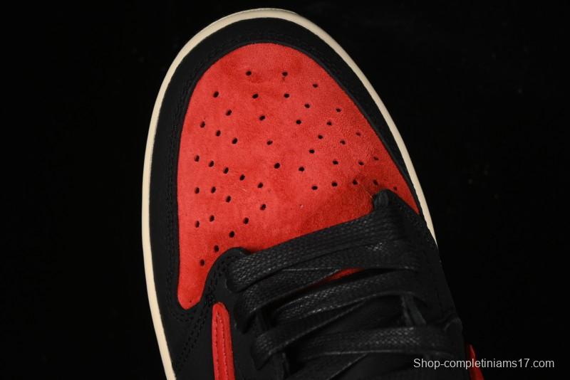 Nike Travis Scott x Air Jordan 1 Low OG AJ1 Reverse Swoosh Sneakers - DM7866-061