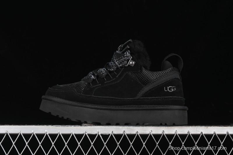 UGG Classic Ultra Mini Mel Dual-Color Lace-Up Low-Top Casual Shoes - 1144032