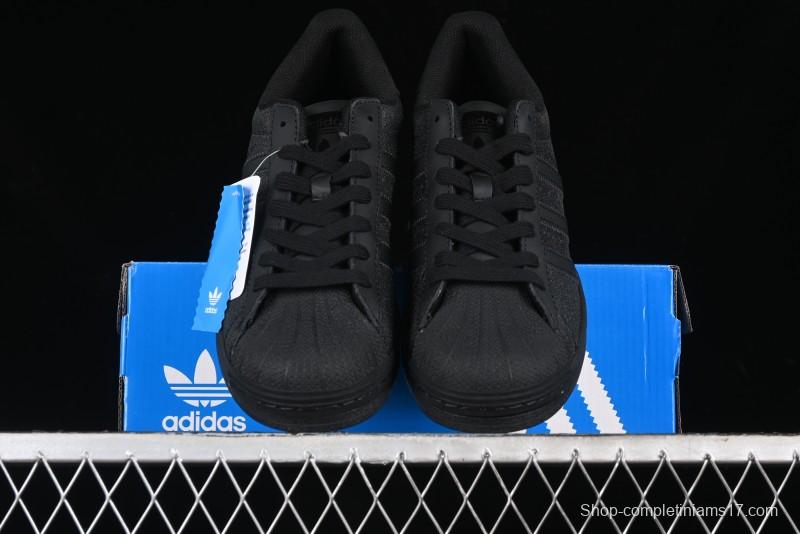 Adidas Superstar EG4961 Black Star Shell Toe Casual Sneakers - EG4961