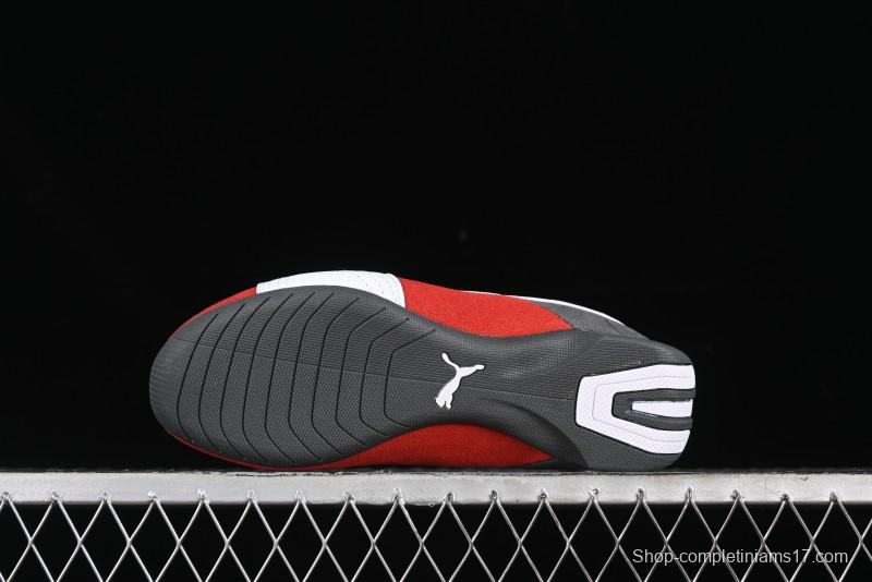 Puma Sparco Future Round Toe Lace-Up Leather Fabric Low-Top Lifestyle Casual Shoes - 307936-06