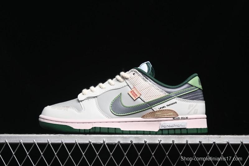 Nike Dunk Low Retro "Varsity Green" Panda Mischief Skyline Chase Casual Sneakers - DD1391-101