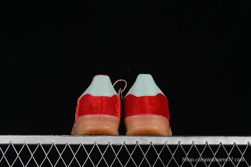 Adidas Originals Gazelle Indoor Sneakers with Thick Sole for Casual Wear Non-Slip耐磨 Low-Top Board Shoes - IG6786