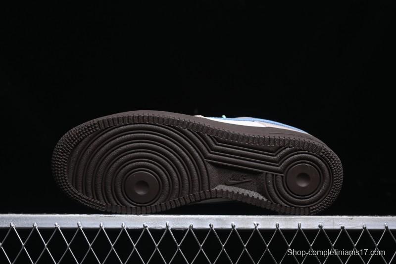 Nike Air Force 1 '07 Low Casual Sneakers with Full-Length Air Cushion - HQ3458-142