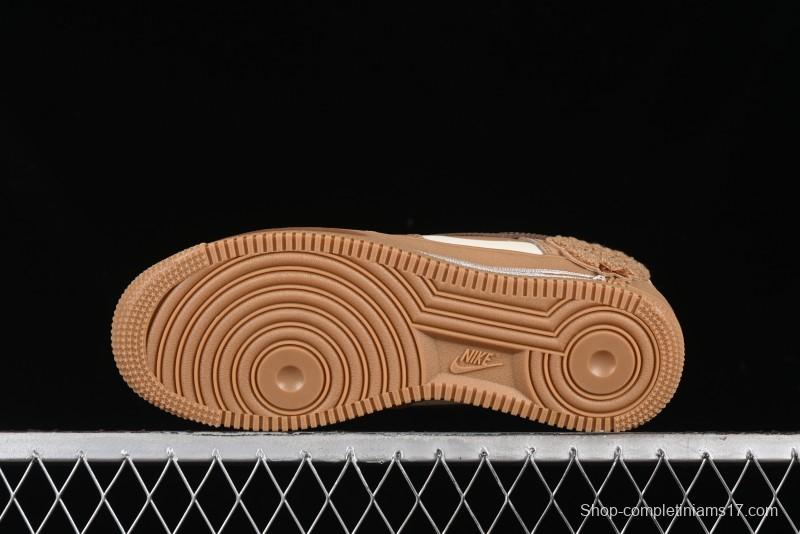 Nike Air Force 1 '07 Low Maillard Bear Casual Sneakers - CJ9297-999