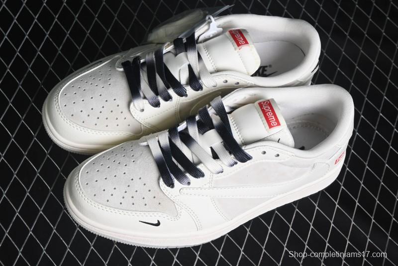 Nike Travis Scott x Fragment Design x Air Jordan 1 Low OG SP AJ1 Sneakers - BB7518-002