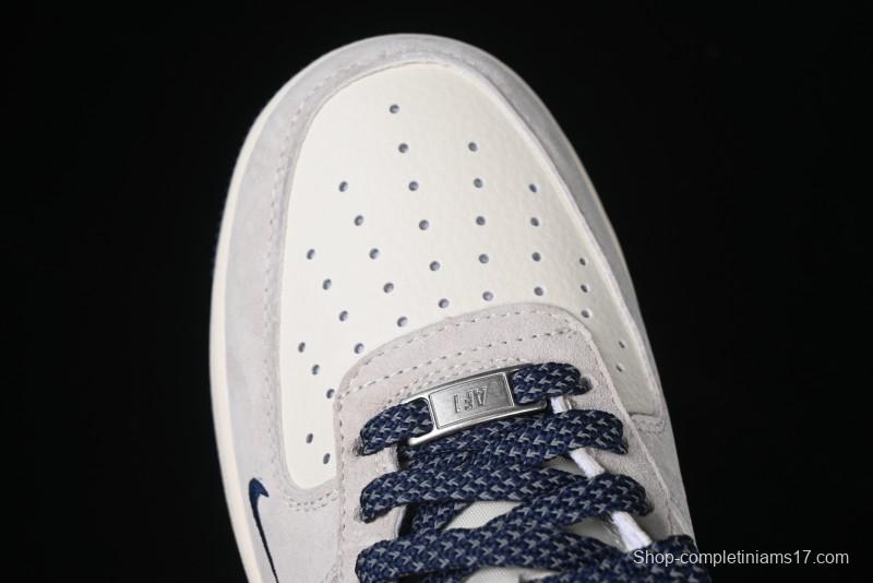 Nike Air Force 1 '07 Low Supreme The North Face Collaboration - Pig Eight Navy Blue Casual Sneakers - XZ6188-118