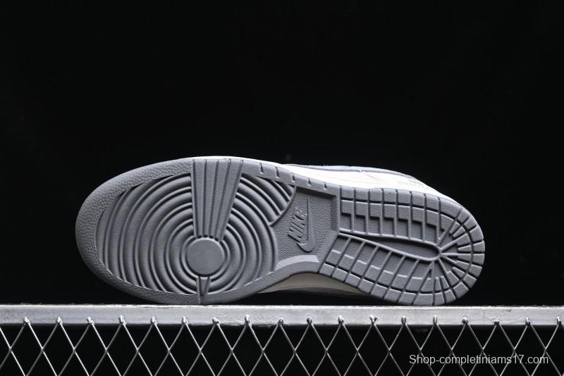 Nike SB Dunk Low UN Collaboration - Beige Grey Line Grey Sole Anniversary High-End Custom Low-Top Casual Skate Shoes - BB7518-003