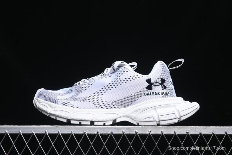 Under Armour x Balenciaga 3XL Sneakers Low-Top Retro Chunky Sole Dad Shoes - W3XUA9010