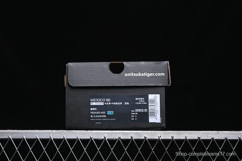 Onitsuka Tiger Mexico 66 Low-Top Leather Running Shoes - 1183A201-405