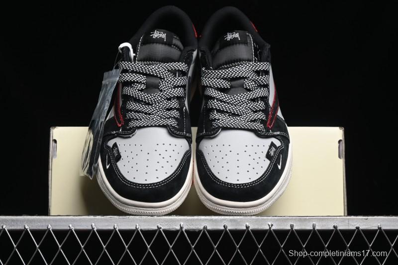 Nike Travis Scott x Fragment Design x Air Jordan 1 Low OG SP AJ1 Sneakers - SJ2068-133