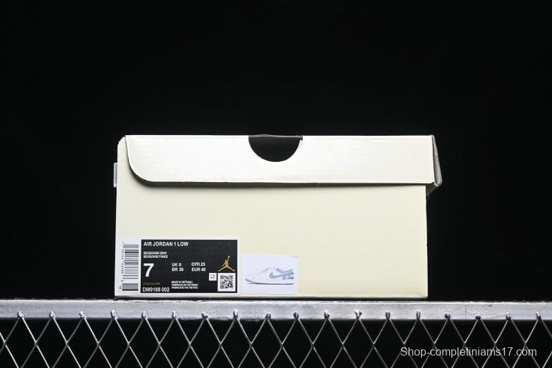 Nike Air Jordan 1 Low OF Collaboration Custom High-End Retro Basketball Shoes - DM9188-002