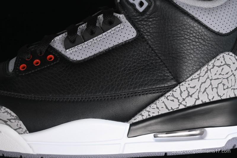 Nike Air Jordan 3 Retro "Black Cement" Basketball Shoes - DN3707-010