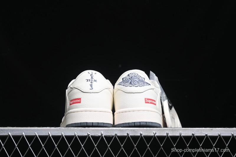 Nike Travis Scott x Fragment Design x Air Jordan 1 Low OG SP AJ1 Sup Collaboration - BB7518-001