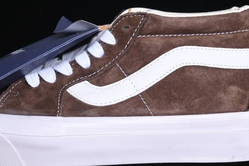 Vans Sk8-Mid Reissue 83 Premium Suede Retro Skate Shoes - VN000CQQDMV