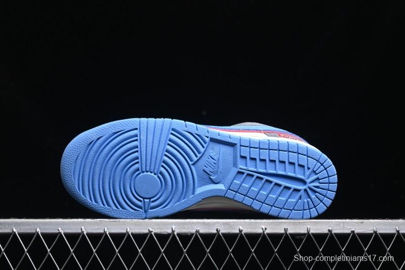 Nike SB Dunk Low Supreme Collaboration Anniversary Custom Low-Top Casual Skate Shoes - KK1333-010