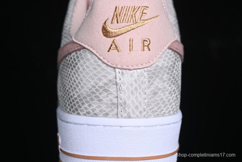 Nike Air Force 1 '07 Low Year of the Snake Themed Low-Top Casual Sneakers - HF2898-100