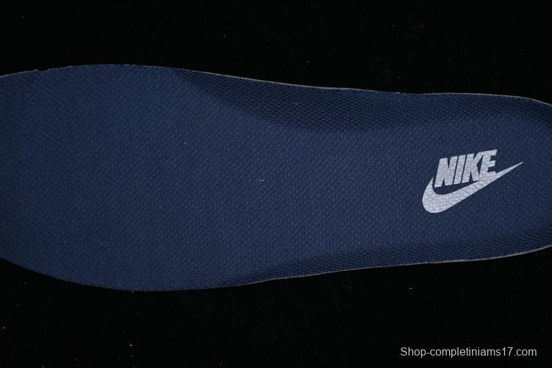 Nike Air Force 1 '07 Low Stussy Collaboration - Grey Blue Suede Low-Top Casual Sneakers - SJ6698-007