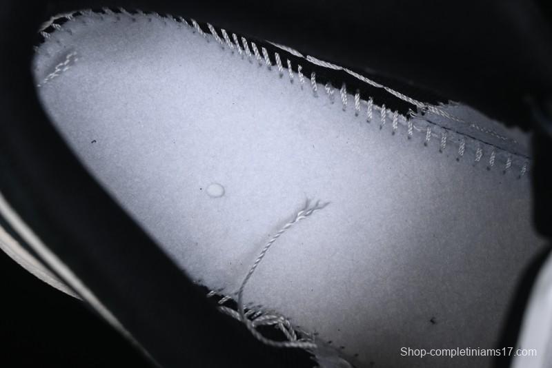 Nike Air Jordan 1 Low AJ1 Supreme Collaboration - Black White Two-Tone Retro Basketball Shoes - SJ9950-021