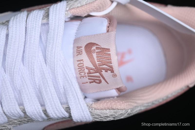 Nike Air Force 1 '07 Low Year of the Snake Themed Low-Top Casual Sneakers - HF2898-100