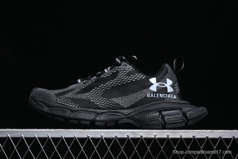 Under Armour x Balenciaga 3XL Sneakers Low-Top Retro Chunky Dad Shoes - W3XUA1090