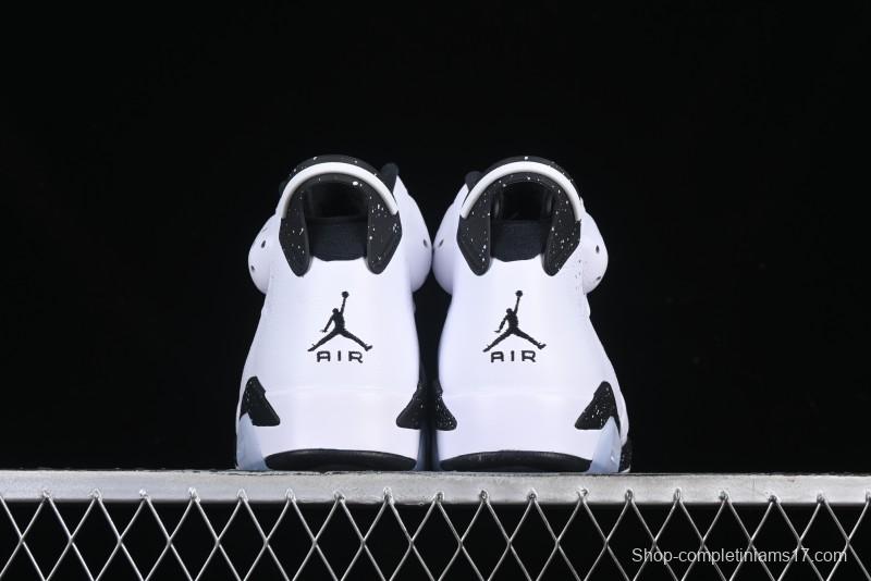 Nike Air Jordan 6 Retro White And Black Basketball Shoes - CT8529-112