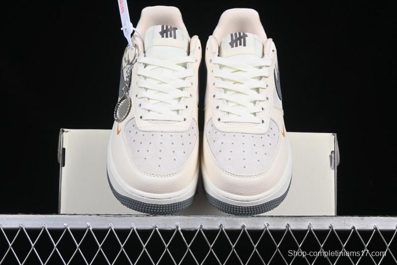 Nike Air Force 1 '07 Low UN Collaboration Beige Grey Metal Tag Casual Sneakers - DF0188-023