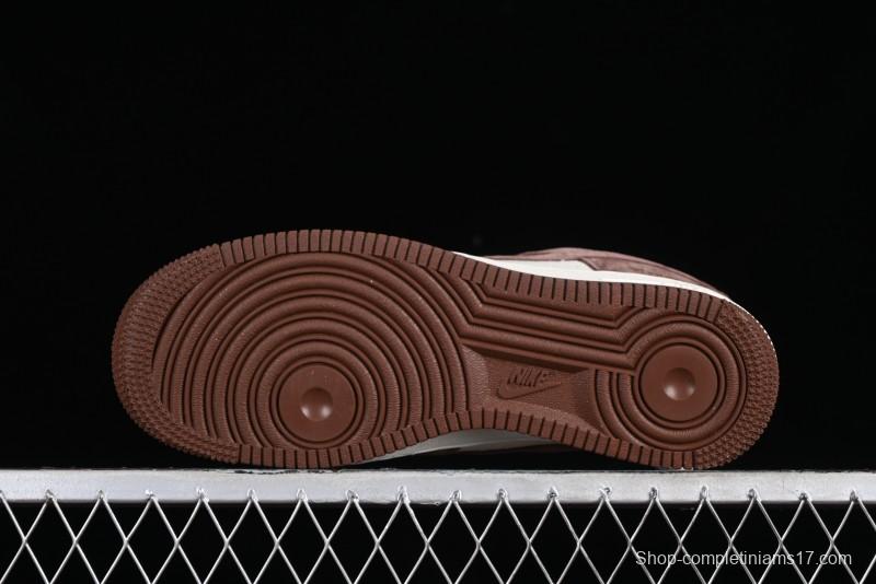 Nike Air Force 1 '07 Low LV Collaboration - Chocolate Pig Casual Sneakers - HD1968-022