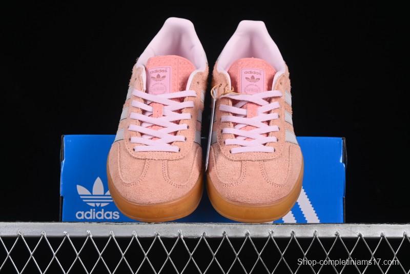 Adidas Originals Gazelle Indoor Retro Casual Slip-Resistant Wear-Resistant Low-Top Skate Shoes - IE2946