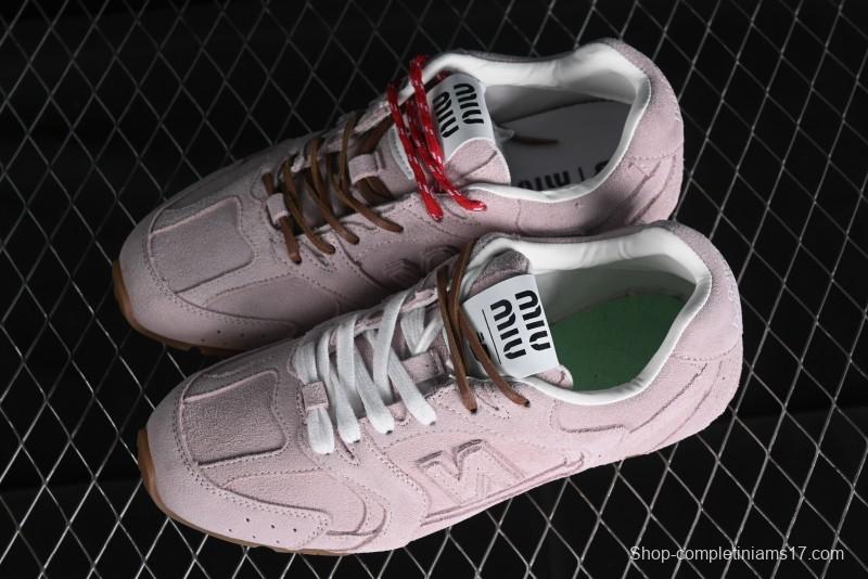 MiuMiu x New Balance 530 Low-Top Classic Retro Casual Running Sneakers in Pink - 530