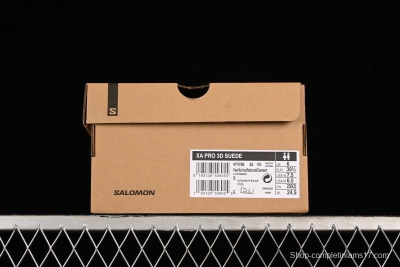 Salomon XA PRO 3D Suede Outdoor Trail Running Shoes with SENSIFIT and 3D ADVANCED CHASSIS - 474786-25