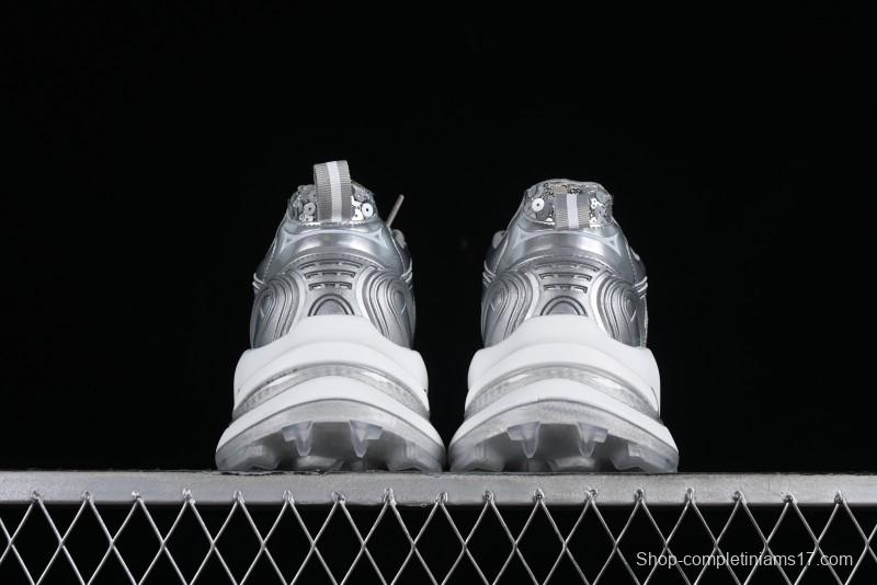 GG-CC Casual Sandals with Asymmetric Design and Cool Functional Style - 70119-3 Silver