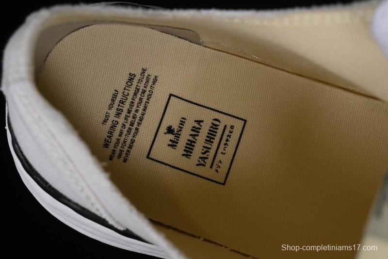 Wayne Original Sole Leather Low Sneaker with Deconstructed Ice Cream Sole - W.E5